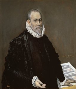 Porträtt av doktor Rodrigo de la Fuente (El Médico) av El Greco
