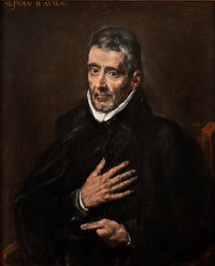 Portrait of Juan de Ávila av El Greco