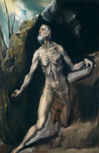 Sankt Hieronymus av El Greco