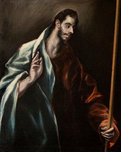 Sankt Thomas aposteln av El Greco