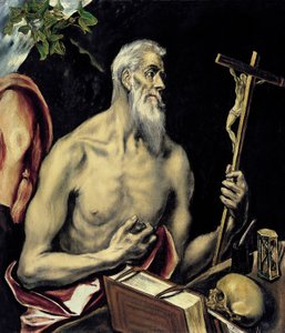 St Geronimo av El Greco
