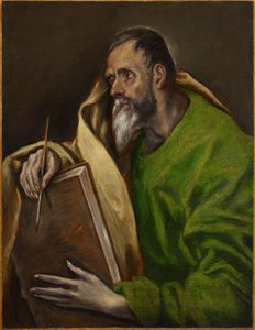 Sankt Lukas av El Greco