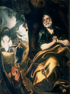 St Peters Tears, c1561-1614 av El Greco