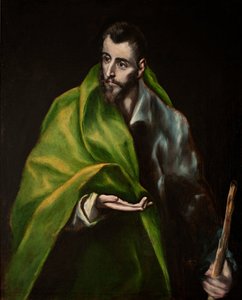 Aposteln Sankt Jakob den store av El Greco