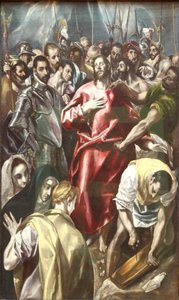 Kristi avklädande av El Greco