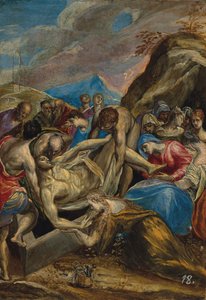 Kristi gravläggning av El Greco