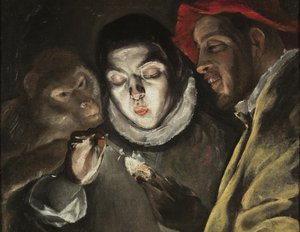 Fablen, c. 1580 av El Greco