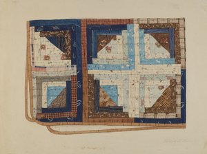Log Cabin Quilt av Elbert S. Mowery