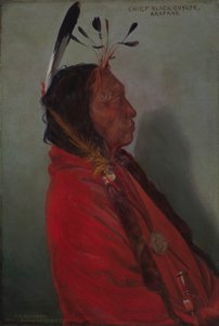 Chief Black-Coyote av Elbridge Ayer Burbank