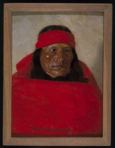 Christian-Naiche, ca 1899 (olja på tyg)