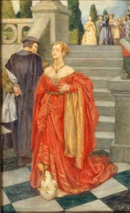 Men när hjärtat får ett slag, kommer smärtan att gå över så snart, av Eleanor Fortescue Brickdale