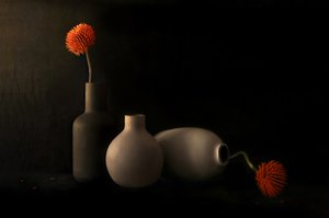 Stilleben med apelsinblommor av Elena Arjona