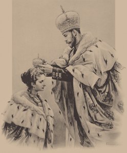 Kejsarinnan Alexandra Fyorodovnas kröning, 1899