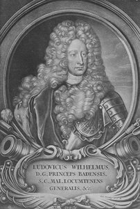 Ludwig Wilhelm av Baden-Baden av Elias Christoph Heiss