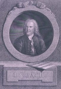 Lägg till 38072 f.5 Johann Sebastian Bach (1685-1750), tysk kompositör, graverad av S.G. Kutner av Elias Gottleib (after) Haussmann
