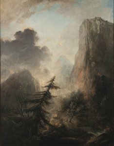 Landskap med gran, c.1780