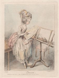 Louisa av Elias Martin