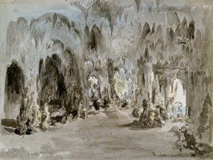 Grottan vid Painshill av Elias Martin