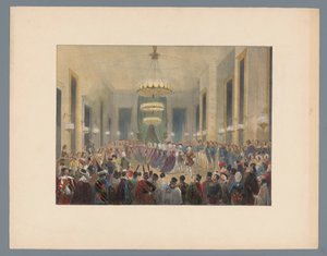 Balsal där pavanen dansas, 1845