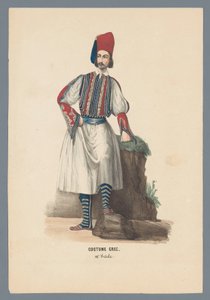 Kostym Grec. 19e Siècle (titel på objekt)