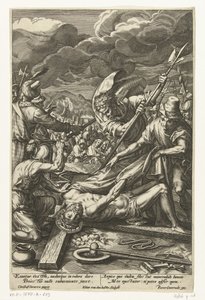 Kristus tog av sig sina kläder Passion of Christ (serietitel) av Elias van den Bossche