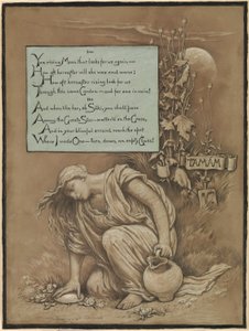 (Illustration till Omar Khayyáms Rubáiyát) Till minne av Elihu Vedder