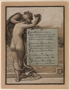 (Illustration till Rubáiyát av Omar Khayyám) Kärlekens bägare av Elihu Vedder