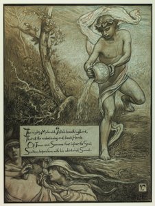 (Illustration till Rubáiyát av Omar Khayyám) Den mäktige Mahmud av Elihu Vedder