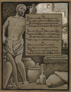 (Illustration till Rubáiyát av Omar Khayyám) Den osmakliga grytan av Elihu Vedder
