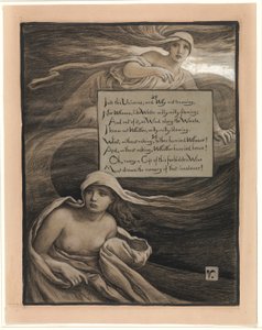 (Illustration till Rubáiyát av Omar Khayyám) Varifrån och vart av Elihu Vedder