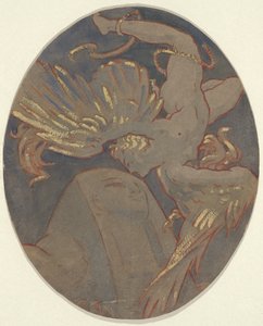 Kopia av Rondel-Sargents takmålning på Museum of Fine Arts i Boston av Elihu Vedder