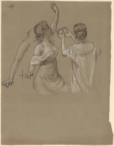 Dionysiska Revelers av Elihu Vedder