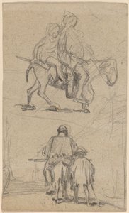Far, Son och Åsnan av Elihu Vedder