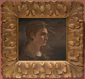 Medusas huvud av Elihu Vedder
