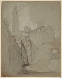 Orvieto av Elihu Vedder