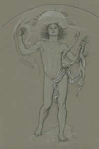Studera för Apollo av Elihu Vedder