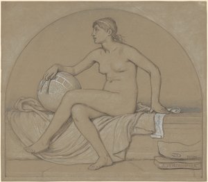 Studera för "Astronomy" av Elihu Vedder