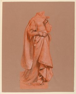 Studie för "Bröllopsprocessen" av Elihu Vedder