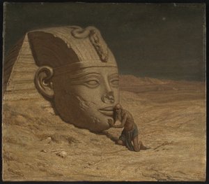 The Questioner of the Sphinx  av Elihu Vedder