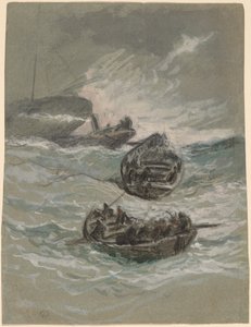 Skeppsbrottet av Elihu Vedder