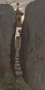 Glaserad, c. 1877. av Elihu Vedder