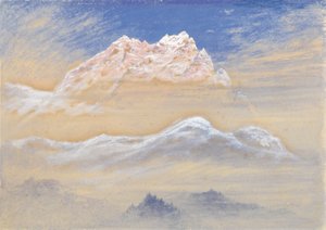 Mountain View: Del av kedjan av Terglon-alperna sett från nära Rudmannsdorf, Italien