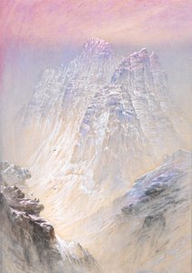 Sasso di Pelmo sett från St. Luzia, Tyrolen