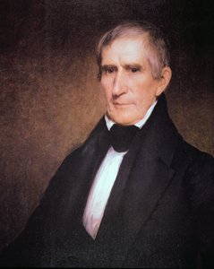 William Henry Harrison (1773-1841) (lito i färg)