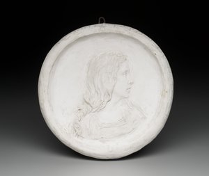 Fru Rose som barn av Elisabet Ney