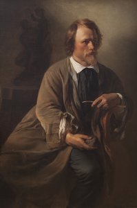 Skulptören Jens Adolf Jerichau, Konstnärens make av Elisabeth Jerichau Baumann
