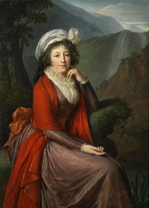 Porträtt av grevinnan Maria Theresia Bucquoi, född Parr