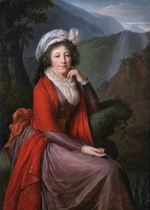 Porträtt av grevinnan Maria Theresia Bucquoi, född Parr