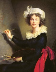 Självporträtt av Élisabeth Louise Vigée Le Brun
