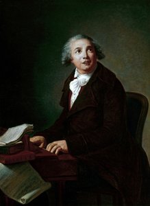 Porträtt av Giovanni Paisiello av Elisabeth Louise Vigee-Lebrun